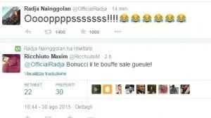 Nainggolan Retweet