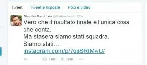 Marchisio tweet