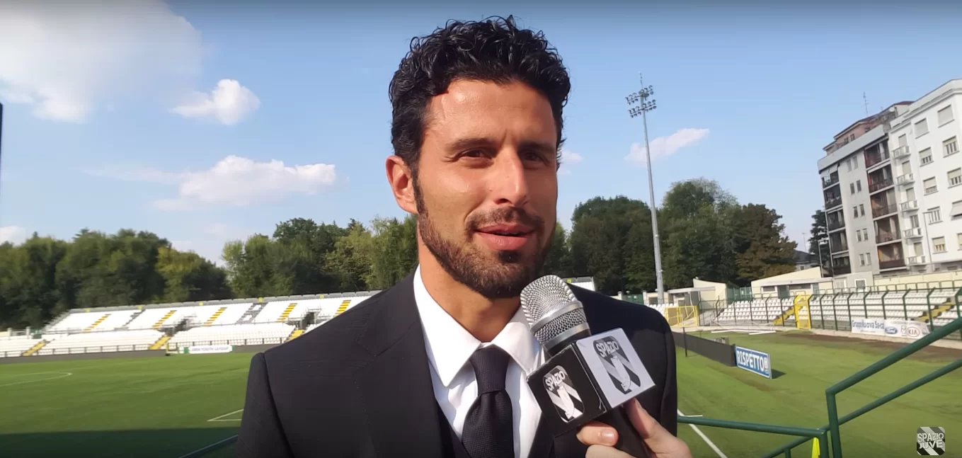 Fabio Grosso, tecnico Primavera Juventus al termine della gara di Youth League