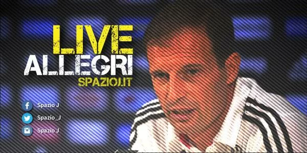 RE LIVE| Conferenza Allegri: “Pensiamo a battere il Frosinone, poi la Champions. Gioca Bonucci, in attacco rientra Dybala”