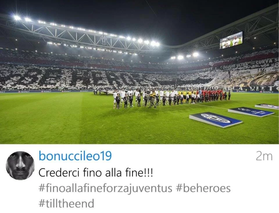 Le reazioni dei bianconeri sui social dopo Juve-Bayern