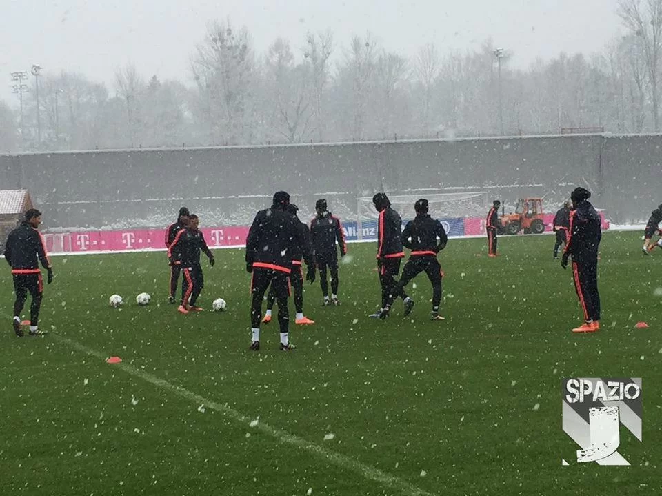 VIDEO – Verso Bayern Monaco-Juventus: le immagini dell’allenamento al München Training