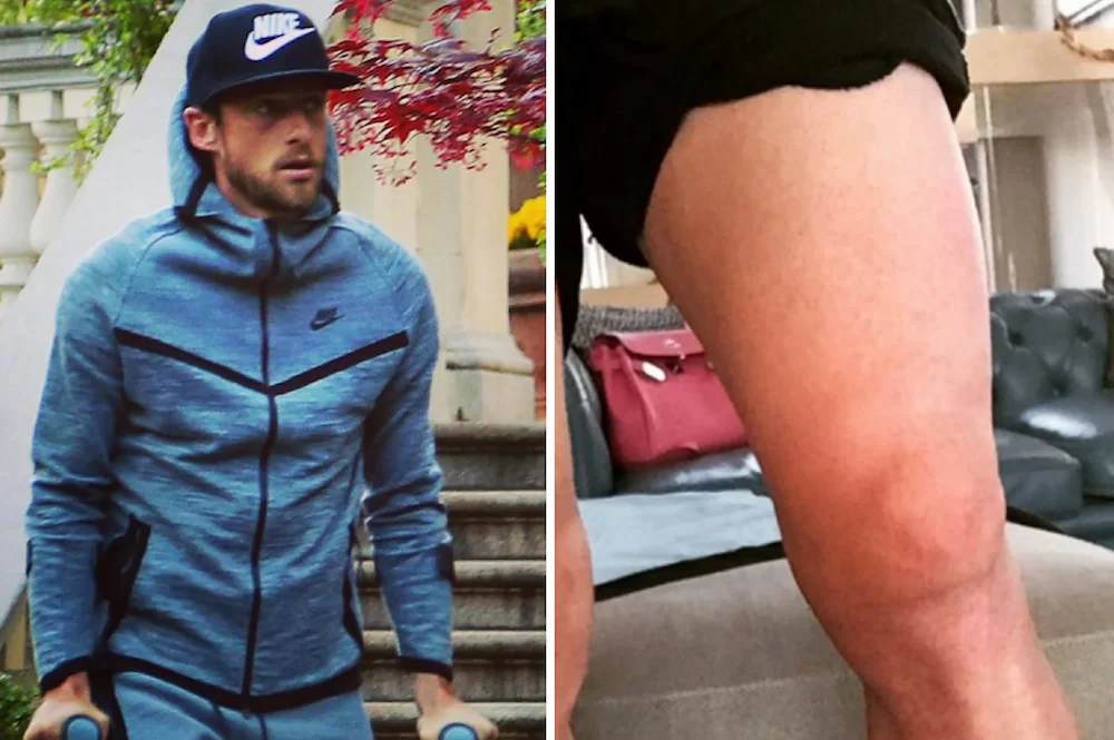 VIDEO – Marchisio muove per la prima volta il ginocchio infortunato