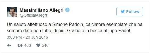 Allegri Padoin
