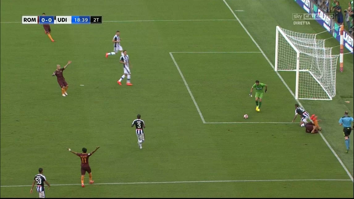 La Moviola – Roma, fuorigioco sul rigore. Napoli, giusto revocare il penalty