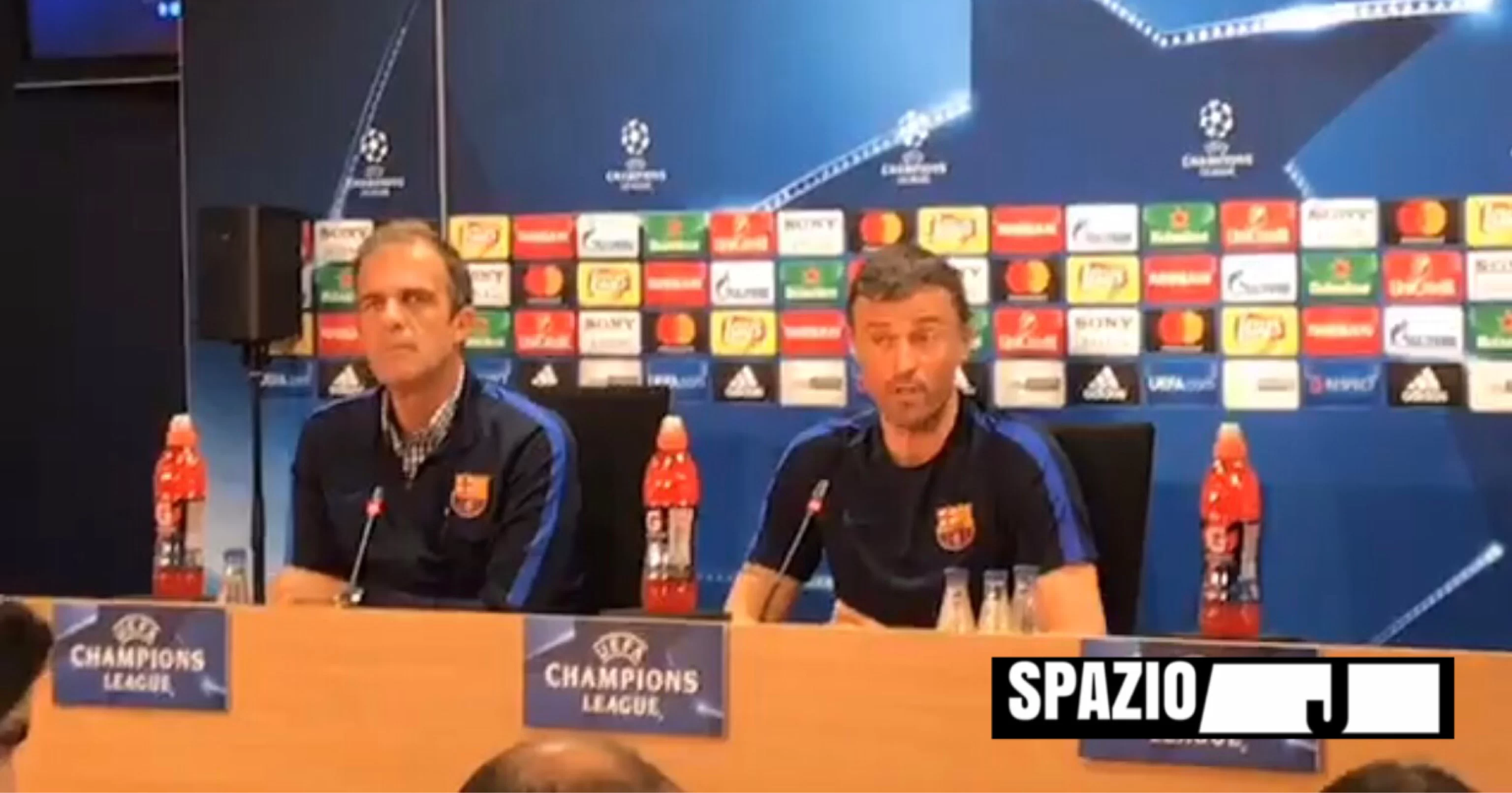 ReLIVE Luis Enrique: “Domani serve partita perfetta, Juve top nel gioco”; Iniesta: “Tifosi non sono sfiduciati. Situazione strana, speriamo in una notte magica”