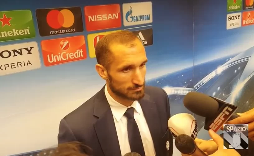 Chiellini dal ritiro della Nazionale: ”Non abbiamo fatto una partita da Juve”