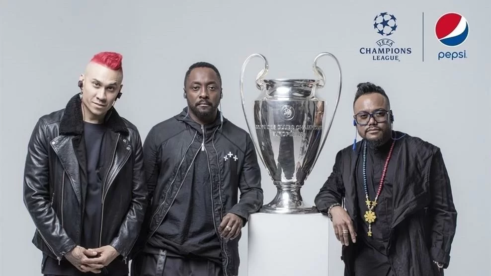 Finale Champions League: i Black Eyed Peas canteranno la sera del 3 giugno