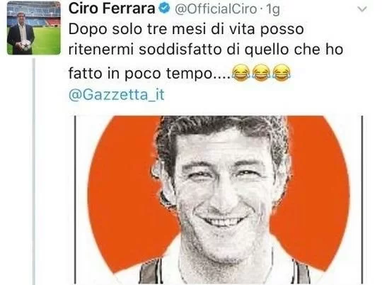 FOTO – “Ora rischiamo di LITIGARE”, doppia GAFFE della Gazzetta su Ciro Ferrara!