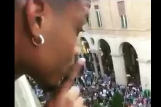 VIDEO – Juve Campione d’Italia: ma avete visto cosa ha fatto Lemina con i tifosi bianconeri?