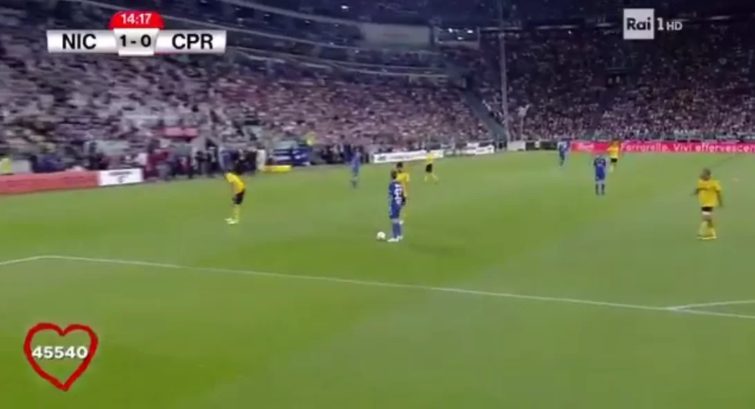 VIDEO- Partita del cuore, infortunio per Allegri