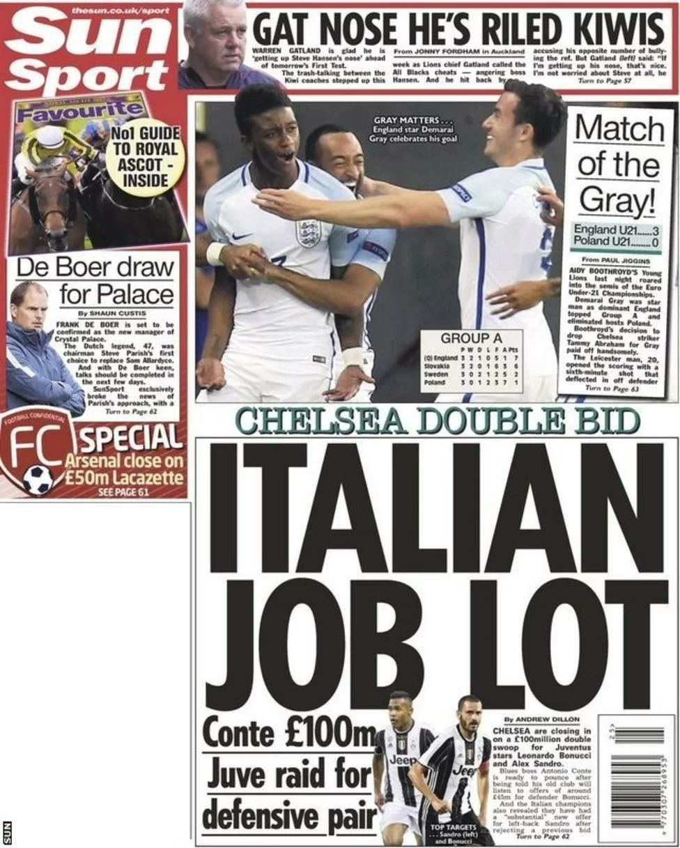 Dall’Inghilterra – Pioggia di milioni in arrivo per la Juve. Il Chelsea progetta il grande colpo