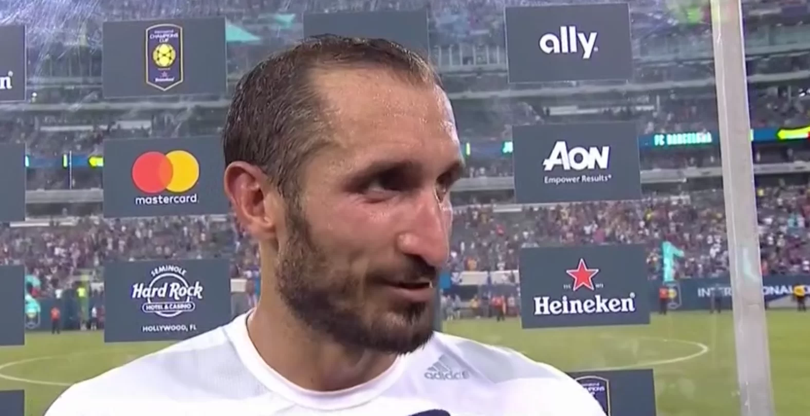 Chiellini a Premium: “Meritavamo di vincere, ma non abbiamo chiuso la gara”