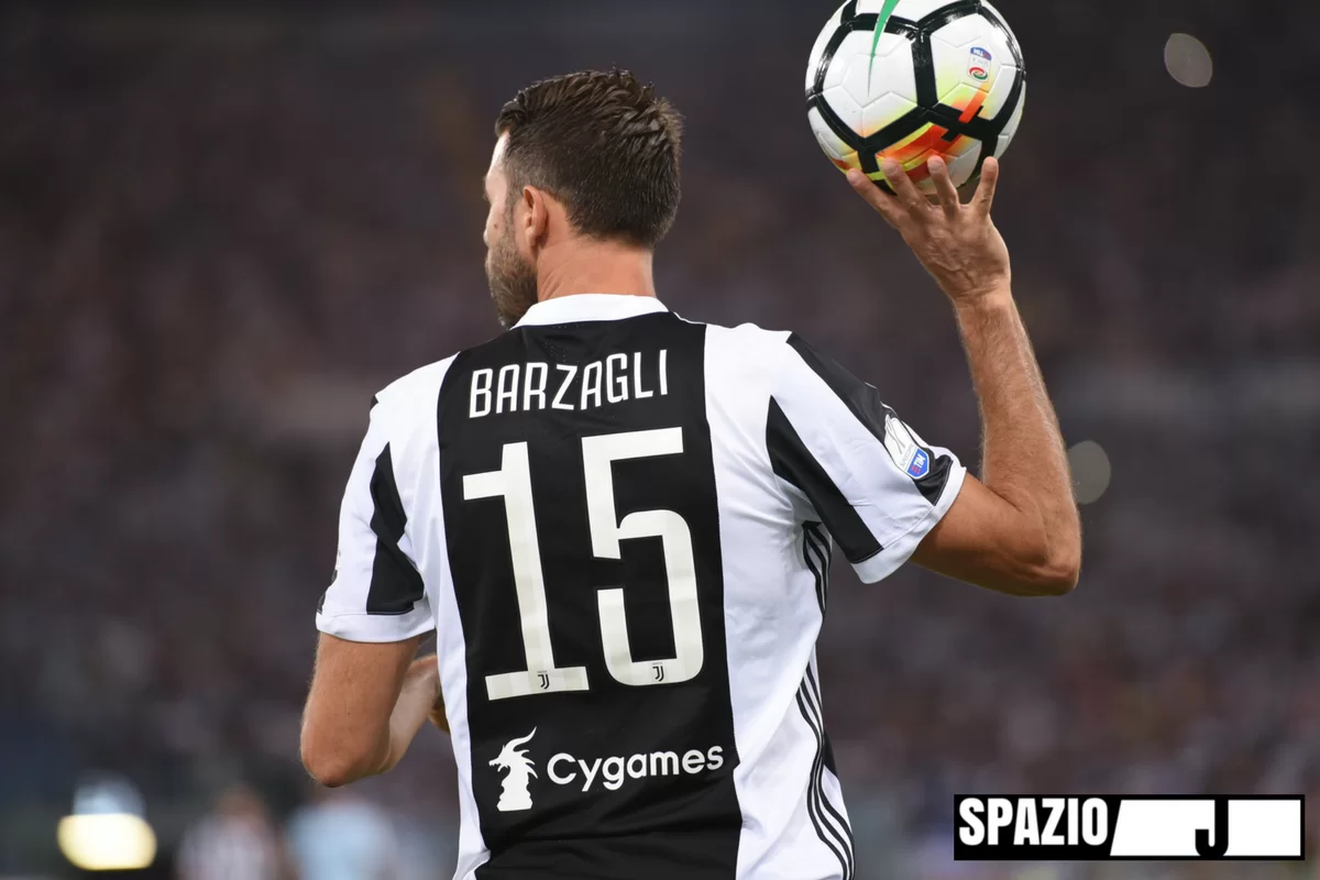 Juventus, si ferma Barzagli: risentimento muscolare, in dubbio per il Tottenham