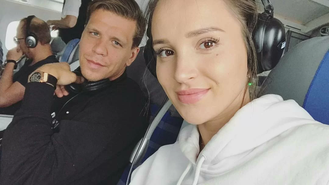 Szczesny sponsorizza la nuova canzone della moglie Marina Luczenko