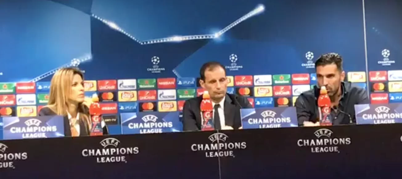 RE-LIVE CONFERENZA STAMPA – Allegri: ”Dilemma terzino? Le soluzioni sono tante”