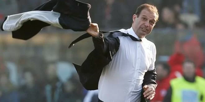Allegri scatenato alla Rai: “Fate domande inutili. Voi continuate a parlare di episodi, noi intanto continuiamo a vincere”
