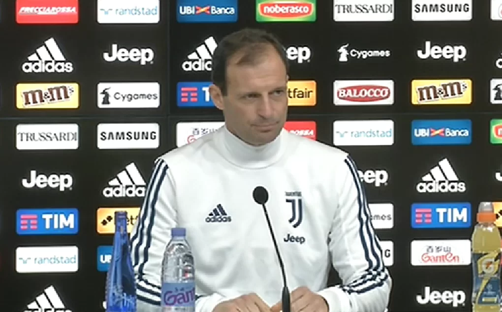 CONFERENZA STAMPA ALLEGRI – “Sarà una serata affascinante. Emre Can potrebbe giocare dal primo minuto”