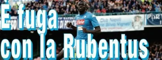 FOTO – Il Roma, prima pagina vergognosa: “Fuga con la Rubentus”