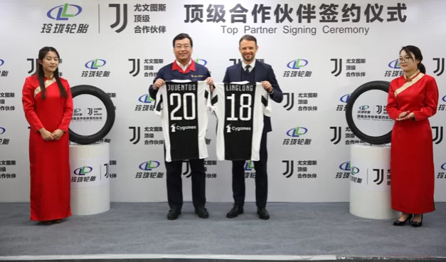 Juventus: è ufficiale la partnership con Linglong Tire