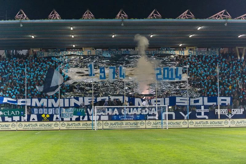 I campi di provincia, segno distintivo della Serie A