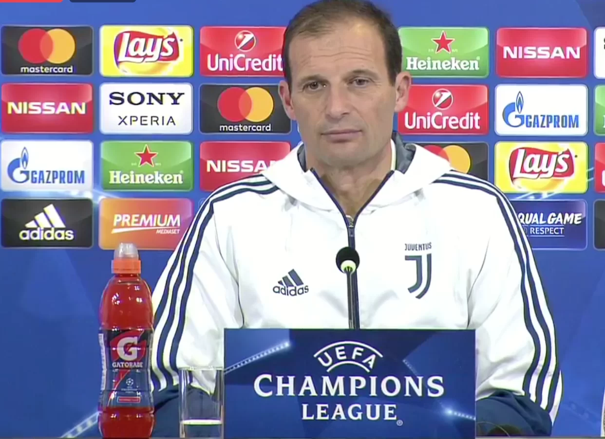 Chiellini: “Faremo di tutto per passare il turno”. Allegri: “Sarà una grande partita”