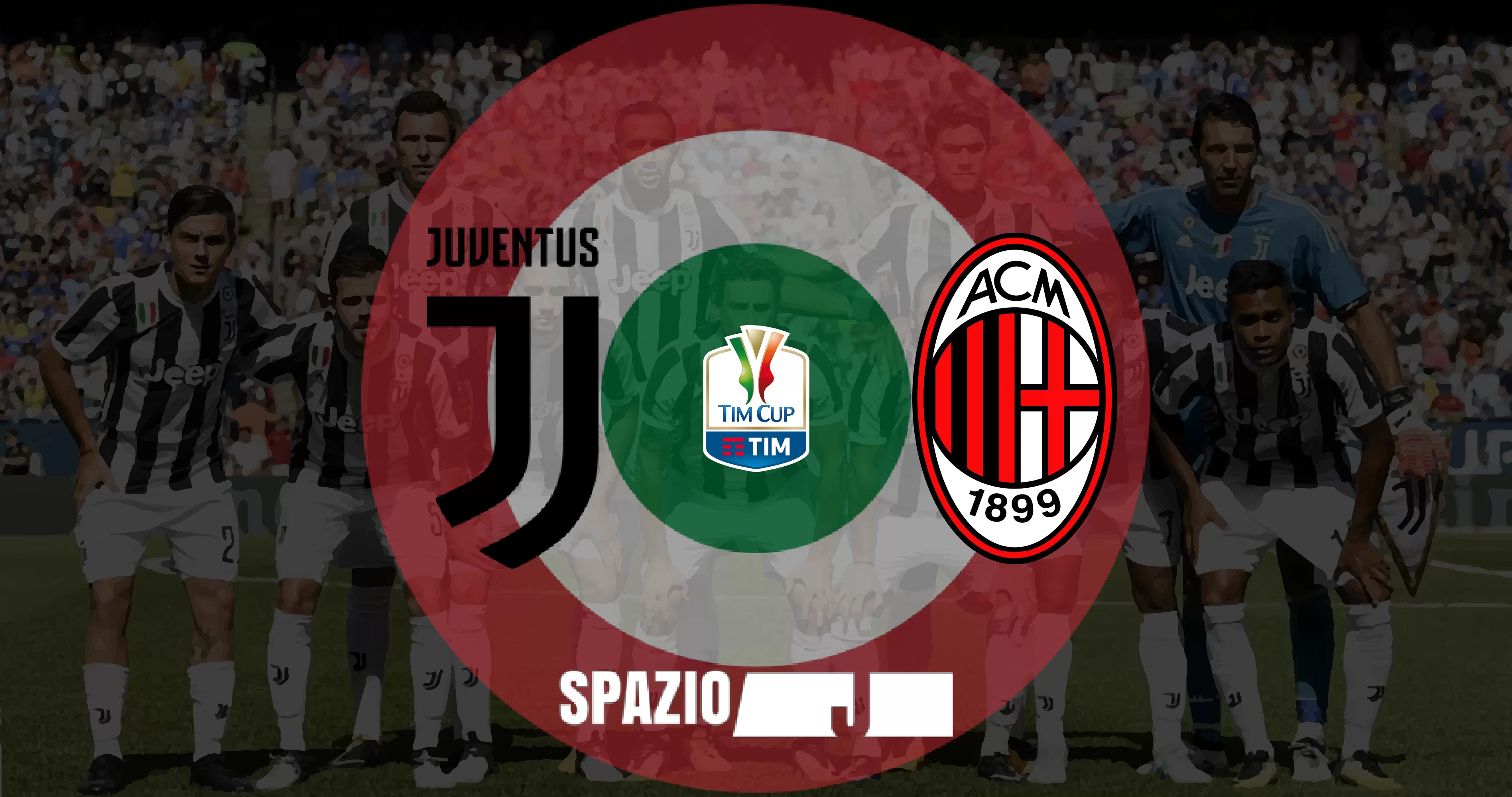 È Juventus-Milan la prima semifinale di Coppa Italia