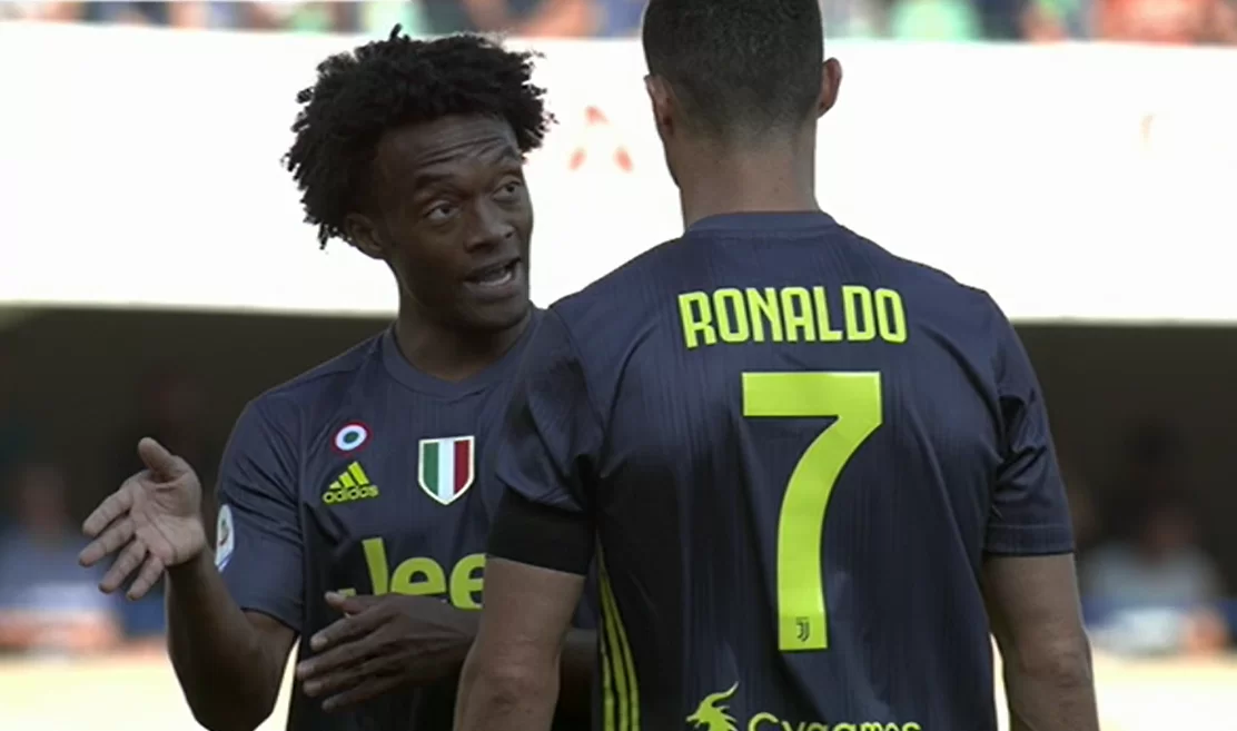 Cuadrado: “Cristiano? Professionalità stupefacente. Cedergli la 7 è stato facile”