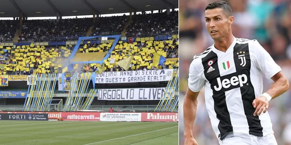 Assurdo a Verona: succederà per la prima volta allo stadio a causa di Cristiano Ronaldo!