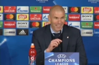 Zidane: “Cristiano Ronaldo è un leader nel rettangolo di gioco”