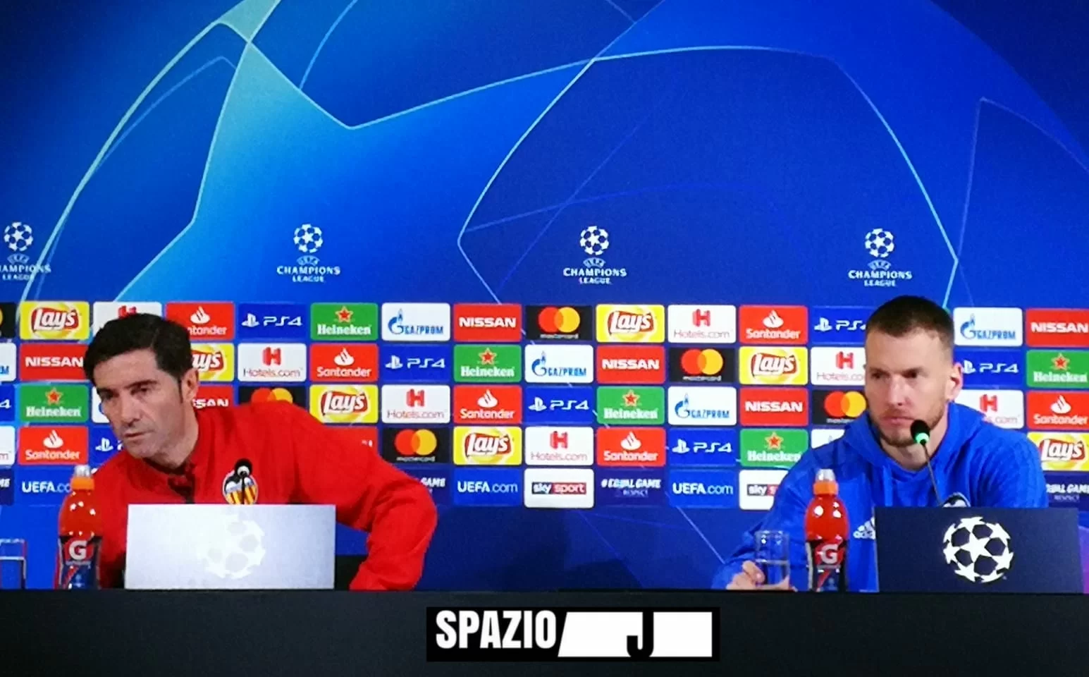 Juventus-Valencia, le parole di Marcelino e Neto