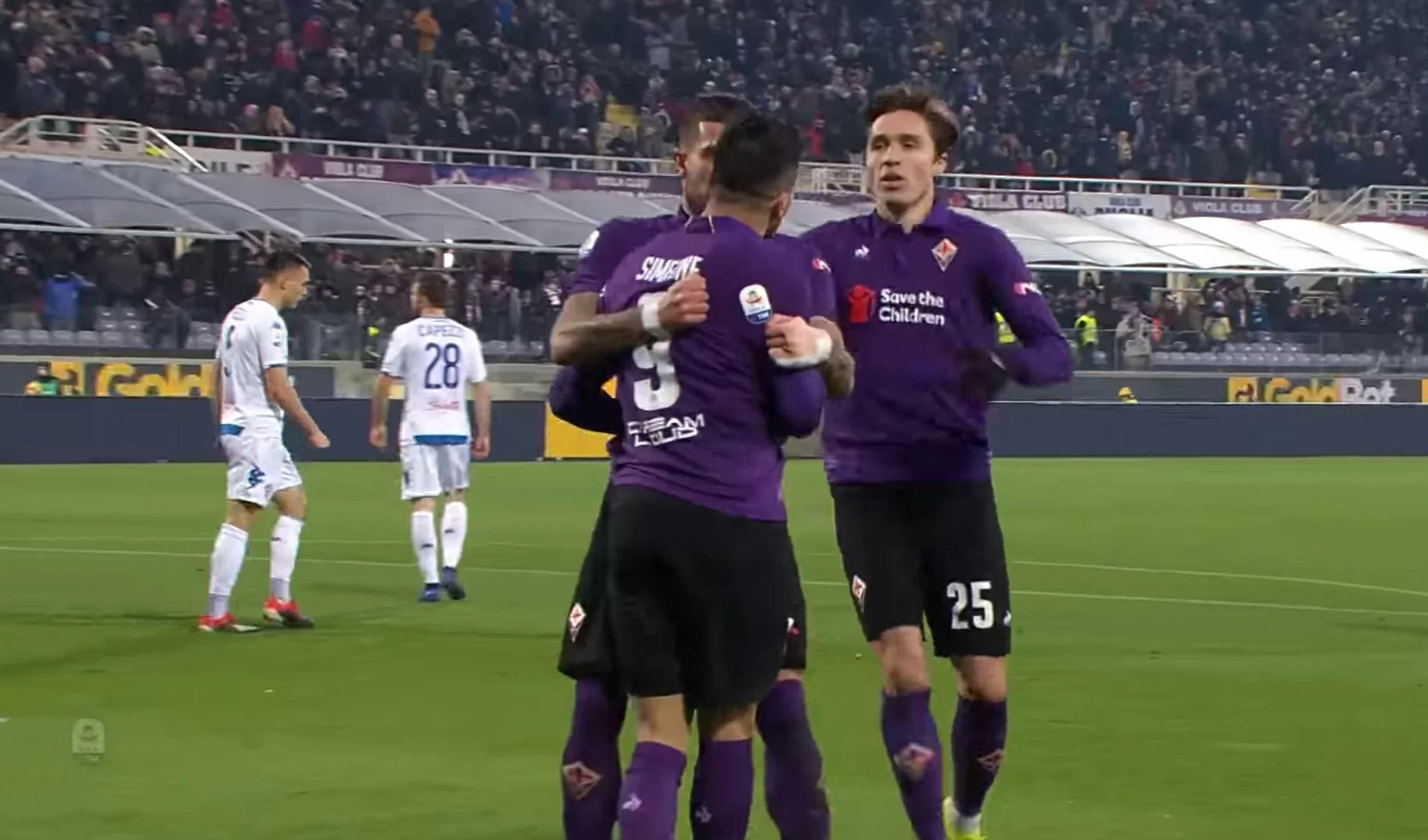 Fiorentina, Simeone: “La Juventus ha meritato di passare il turno”
