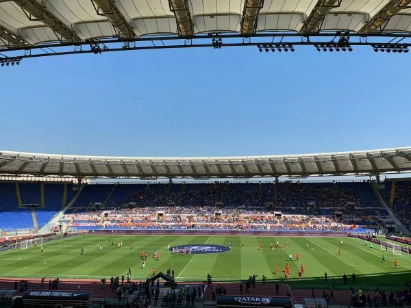 Roma-Juve, l’Olimpico supera i 50mila spettatori
