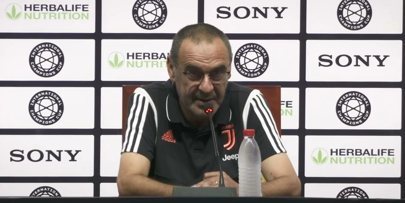Juventus-Team K League: le parole di Sarri al termine del match