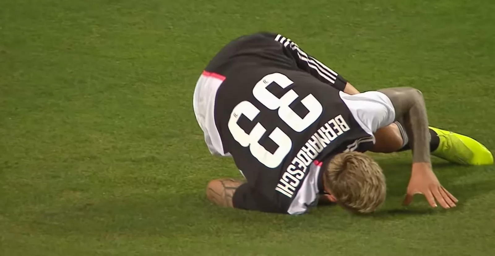 Le condizioni di Bernardeschi: il referto della Juventus