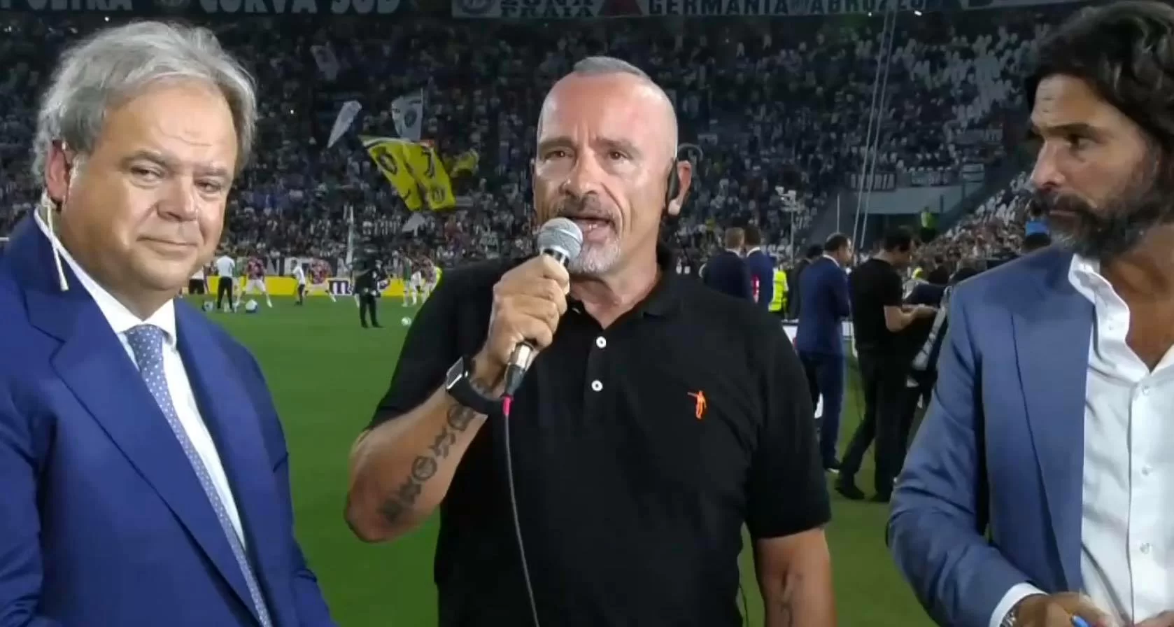 Juve-Napoli, Ramazzotti: “Ho detto a Dybala di restare, non mi ha risposto. Pronostico? 3-1”