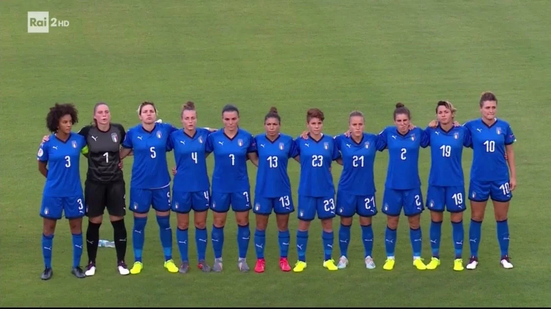 Nazionale Femminile: l’Italia cade contro la Danimarca per 1-3