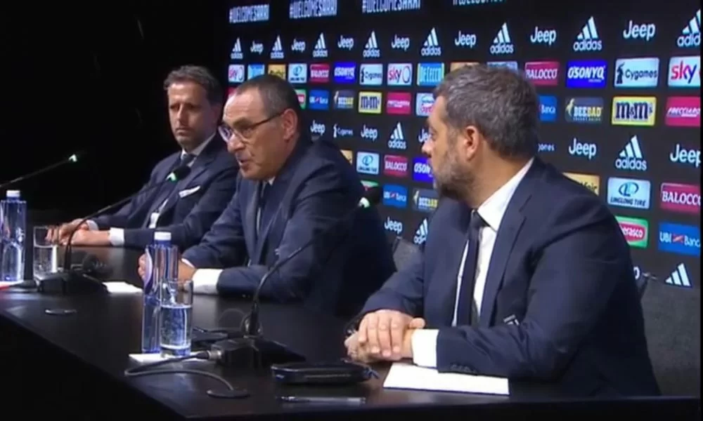 Sarri risponde a Tardelli: “Non ho mai detto che la Juve vince per fortuna”