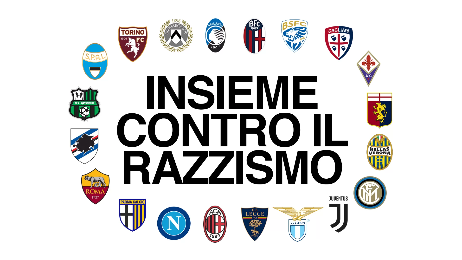 Lettera aperta contro il razzismo: anche la Juventus tra i club firmatari