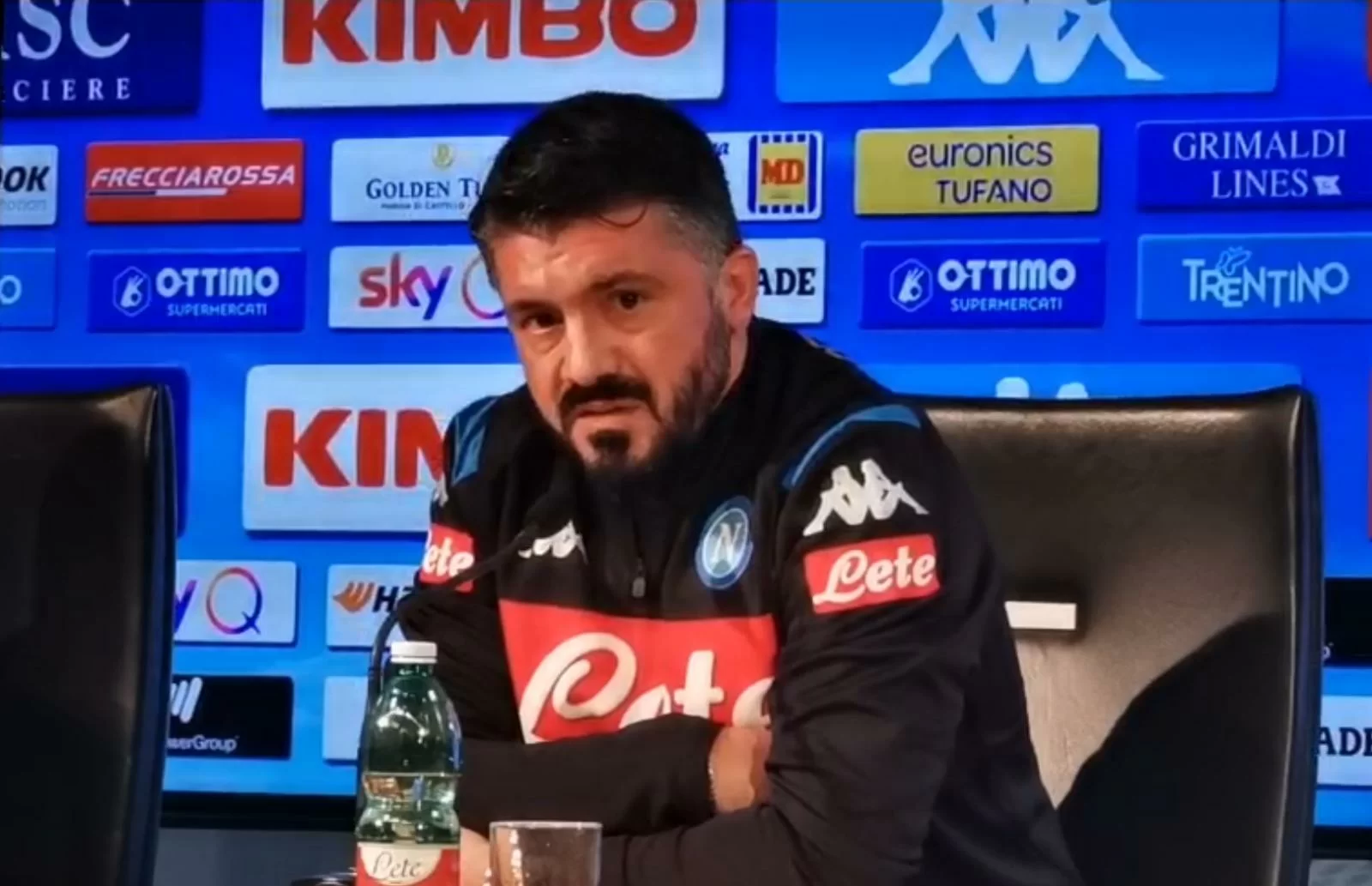 Gattuso nel post partita di Napoli Atalanta: “Juve-Napoli? Ho rosicato, sono quello più inca****o di tutti”