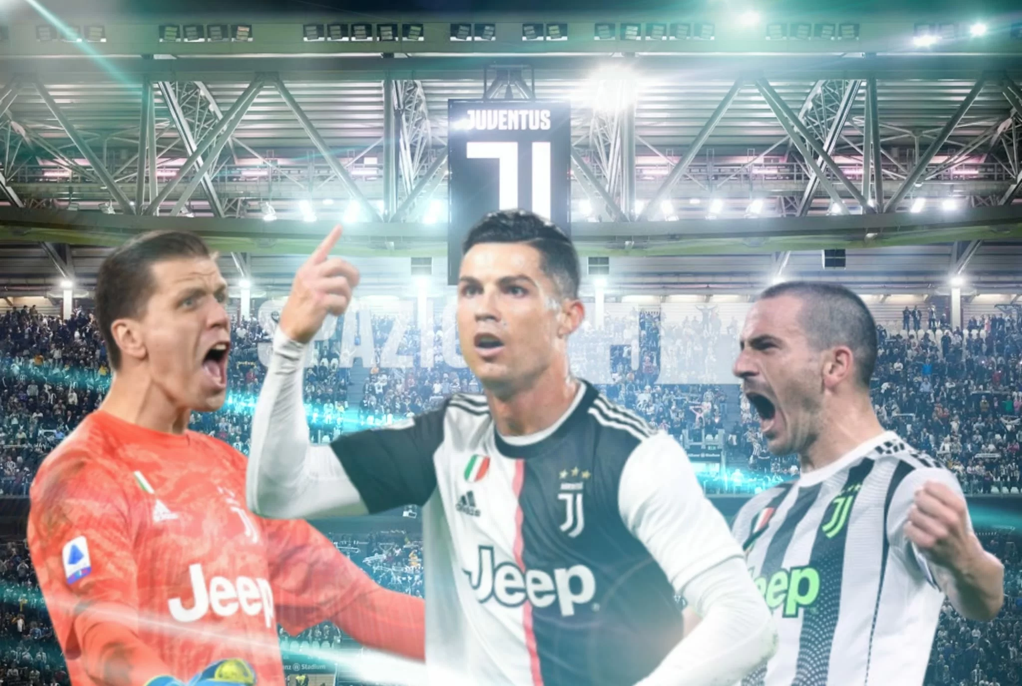 Szczęsny, Bonucci, Ronaldo: i veri campioni si vedono nelle grandi difficoltà