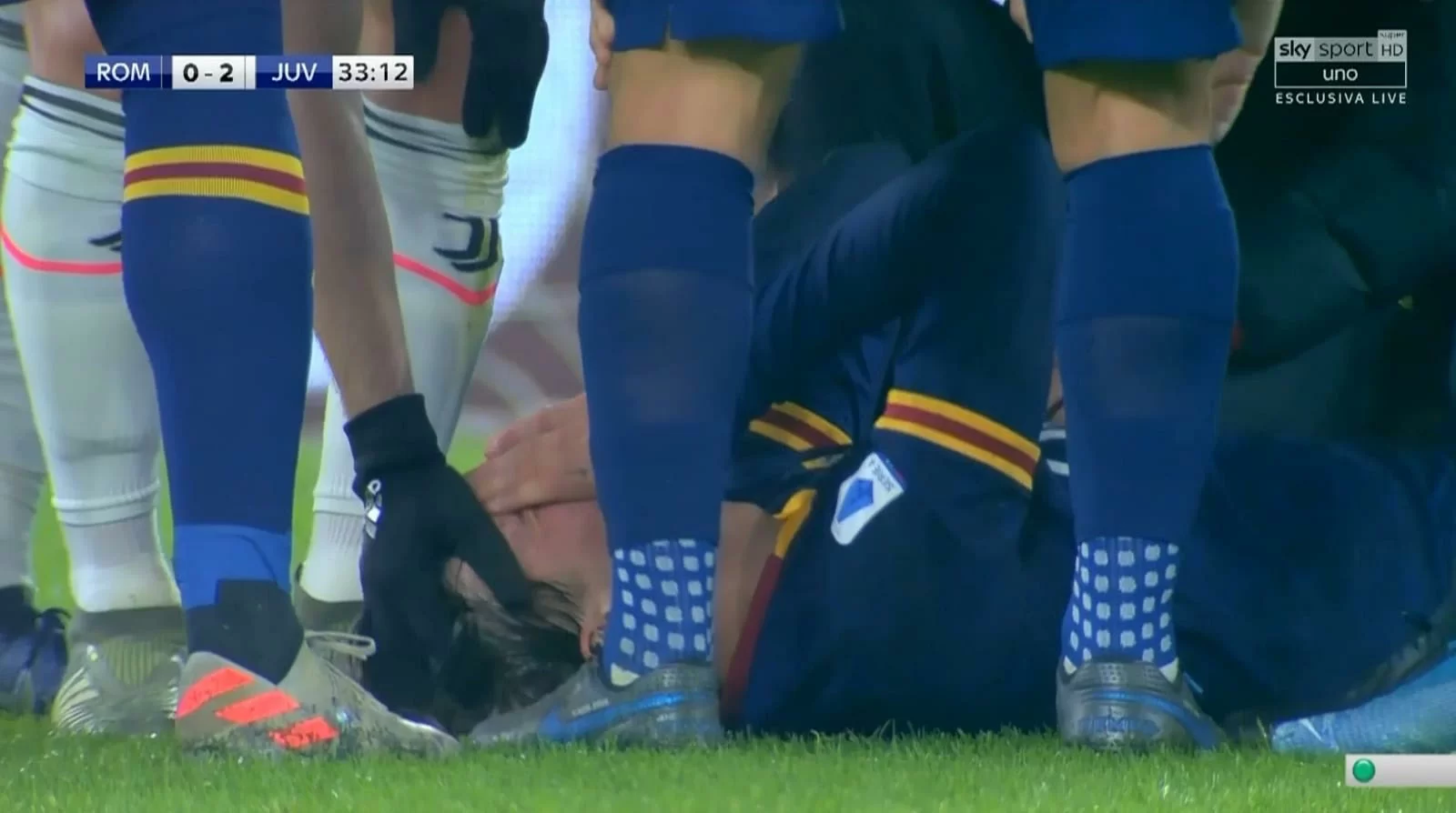 Juve campione d’inverno, Roma sotto shock