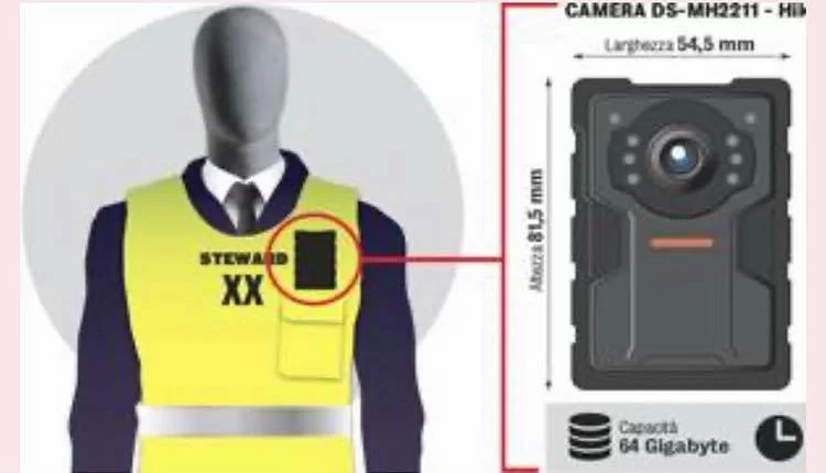 GdS – Hellas Verona-Juventus: telecamere sulla casacca degli steward per combattere il razzismo