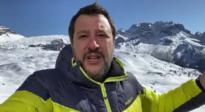 Salvini all’attacco: “Juve-Inter si doveva giocare, gli italiani hanno bisogno di serenità”