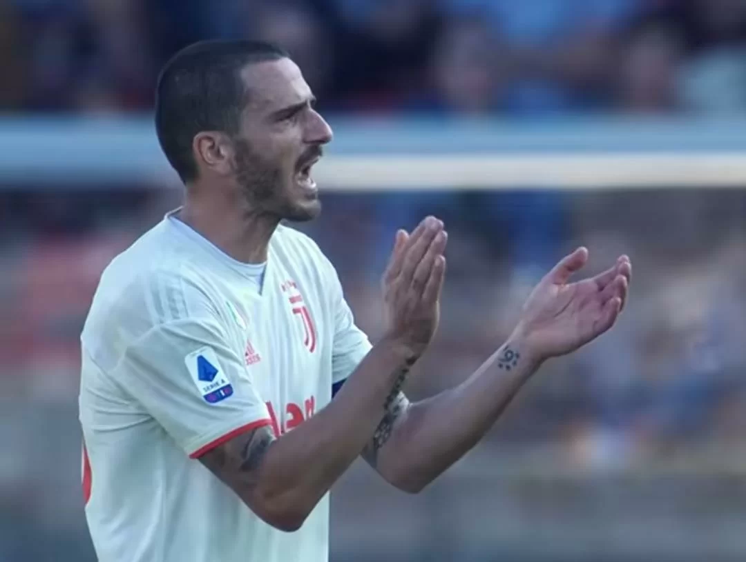 GdS – Leonardo Bonucci out: fuori per almeno 20 giorni