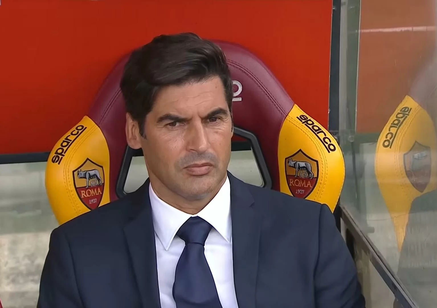 Fonseca in conferenza: “Dzeko? Si è allenato bene, ma domani il capitano sarà Cristante”