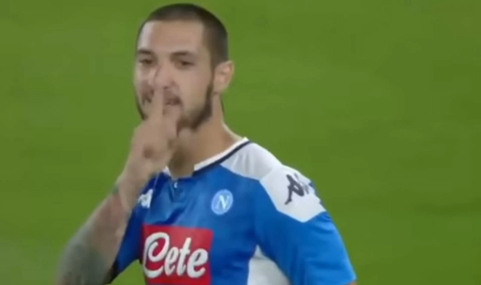 L’agente di Politano: “Il gesto? Era rivolto alla panchina della Juve”