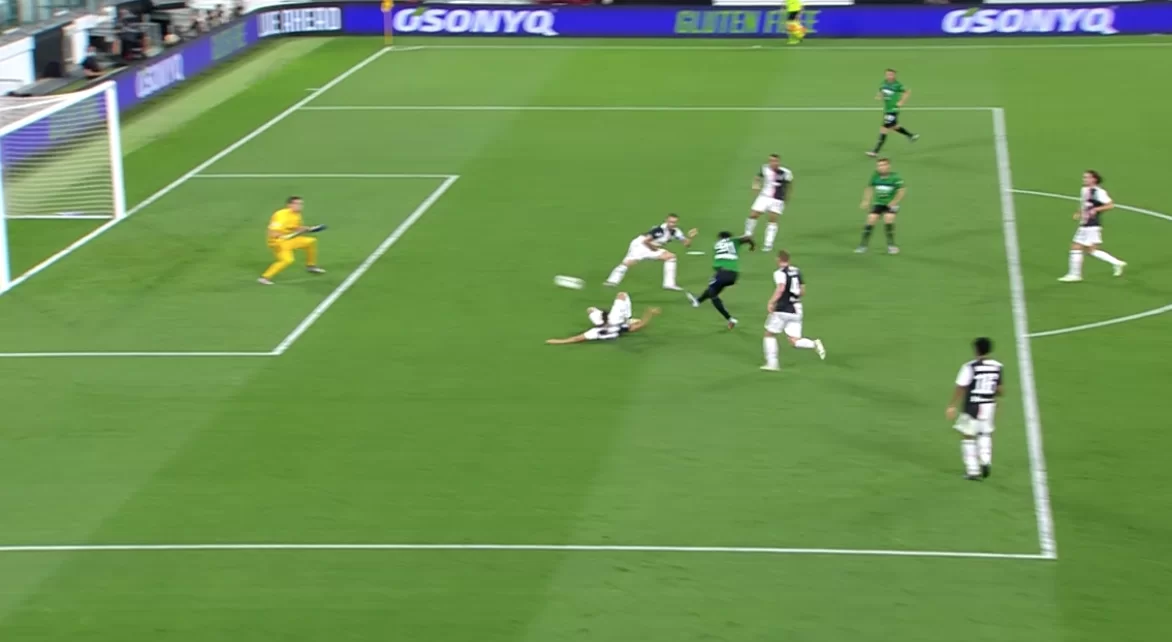 Tancredi Palmeri commenta: “Buona notizia per la Juve al termine del primo tempo: perde solo 0-1”