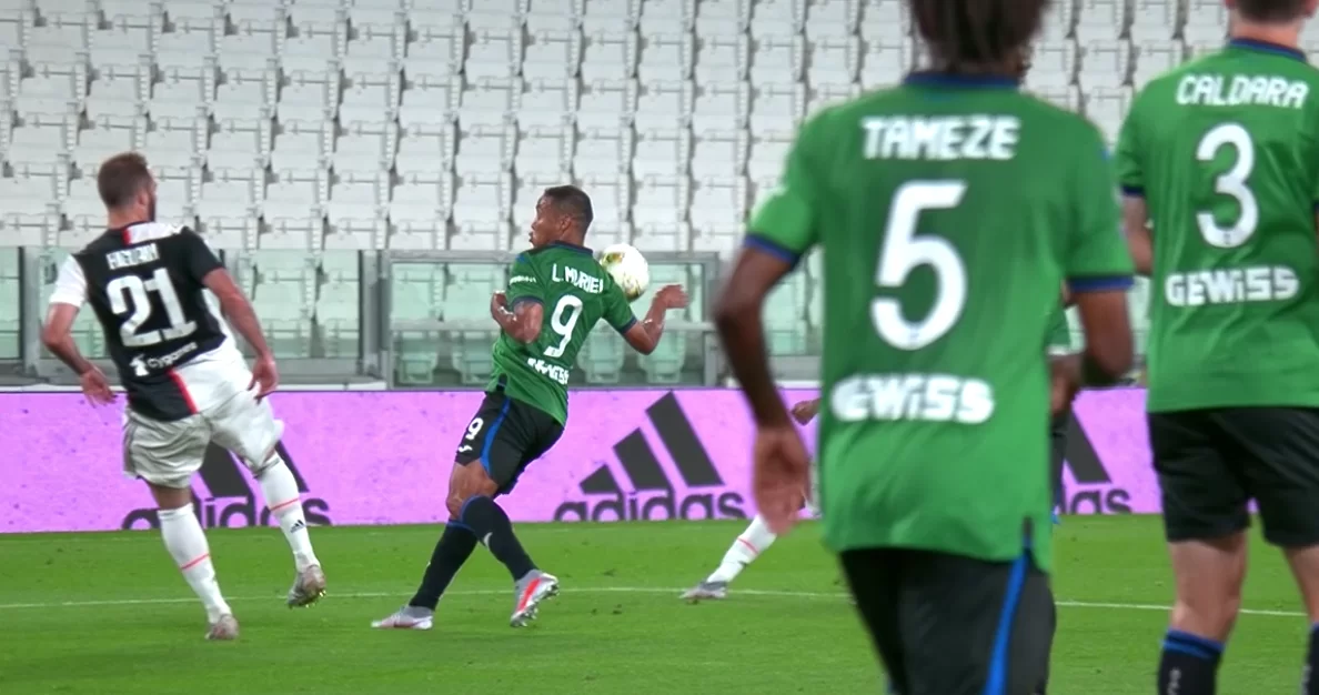 FOTO – Palmeri sentenzia: “Nessuno corre con le braccia lungo il corpo, non c’è il secondo rigore per la Juve!”