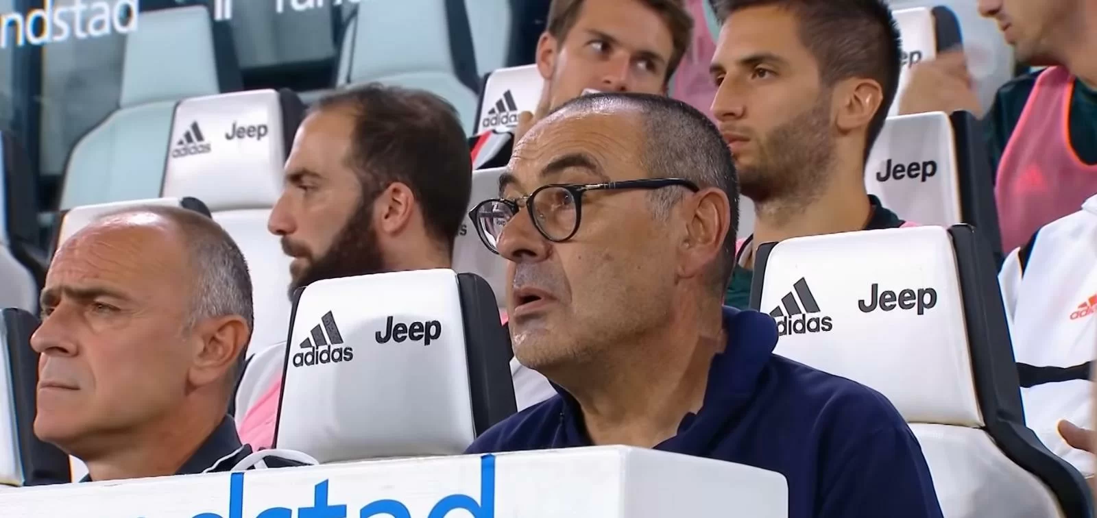 Sarri: “Abbiamo fatto una grande partita, sarei contento se non fosse per l’eliminazione”
